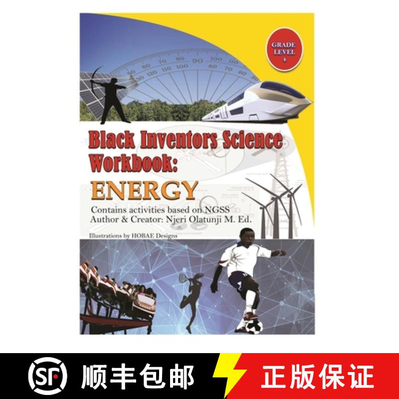 【3-4周达】Black Inventors Science Workbook: Energy - Grade 4 [9780578601762]