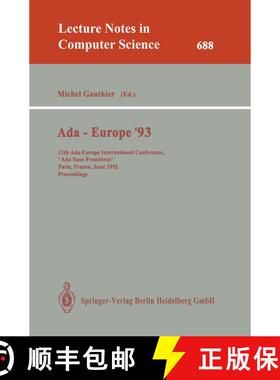 【3-4周达】Ada-Europe '93 : 12th Ada-Europe International Conference, Ada Sans Frontieres, Paris, Fra... [9783540568025]