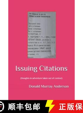 预订 Issuing Citations: (thoughts in adventure taken out of context) [9781989593448]