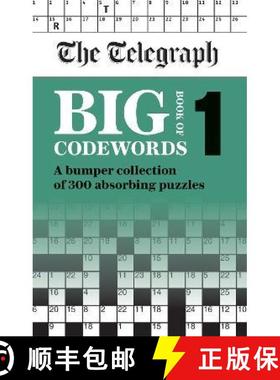 【3-4周达】The Telegraph Big Book of Codewords 1 [9780600637196]