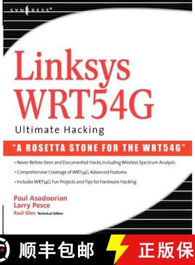 【3-4周达】Linksys WRT54G Ultimate Hacking [9781597491662]