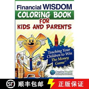 【3-4周达】Financial Wisdom Coloring Book for Kids and Parents [9780977461820]