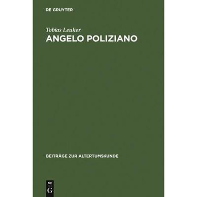 预订 Angelo Poliziano: Dichter, Redner, Stratege. Eine Analyse Der fabula Di Orpheo Und Ausgewahlter ... [9783598776472]