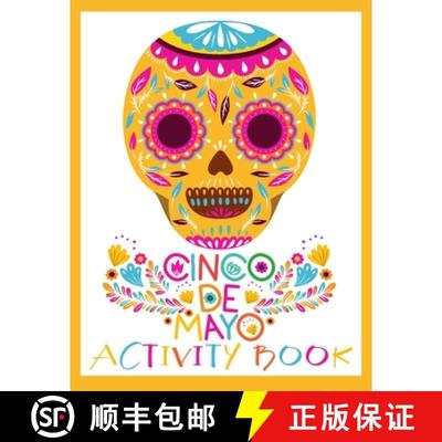 【3-4周达】Cinco de Mayo Activity Book: Spanish and English Puzzles for Kids ages 4-12 [9798733721484]