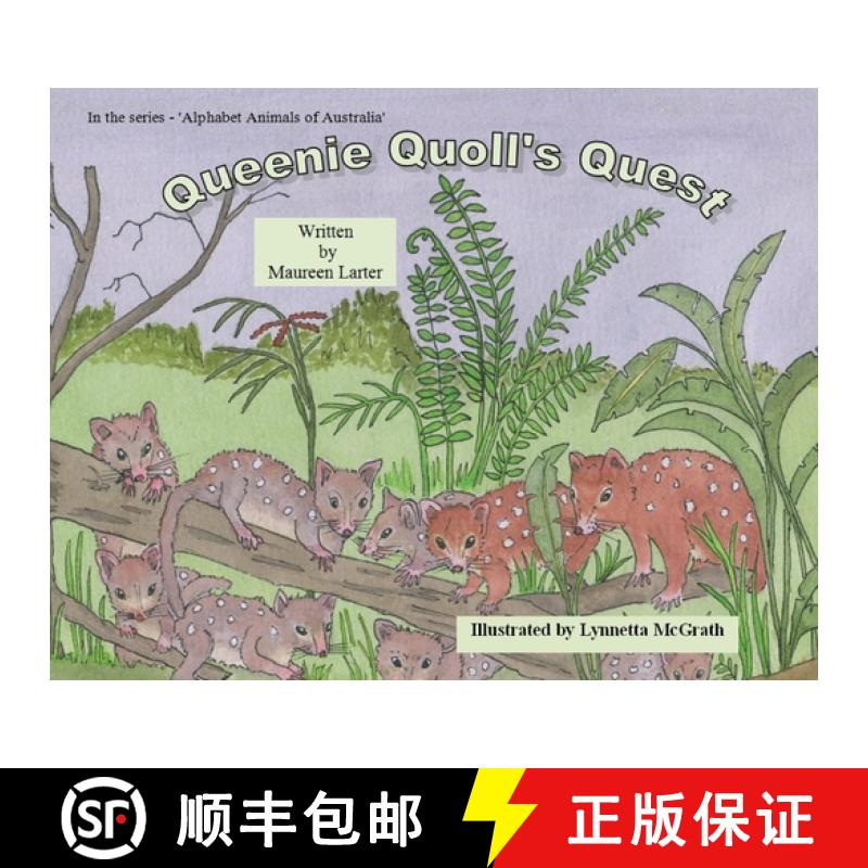 【3-4周达】Queenie Quoll's Quest [9780648507628]