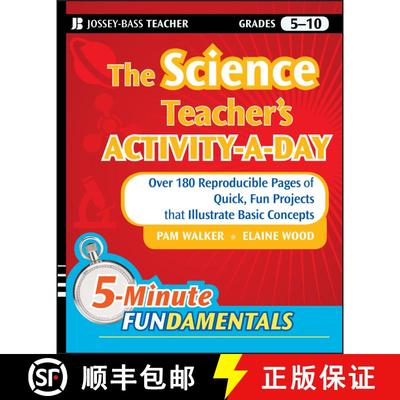 【3-4周达】The Science Teacher'S Activity-A-Day, Grades 5-10:  Over 180 Reproducible Pages Of Quick, ... [9780470408810]