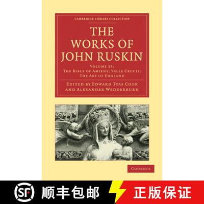 【3-4周达】Works of John Ruskin: - Lectures on Landscape; Michaelangelo; Tintoret [9781108008815]
