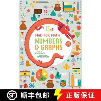 【3-4周达】Numbers and Graphs : Mad for Math [9788854419858]