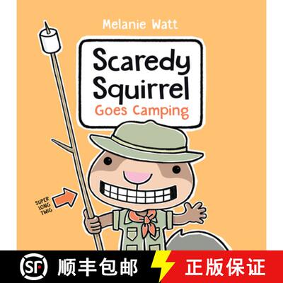 【3-4周达】Scaredy Squirrel Goes Camping [9780593428962]