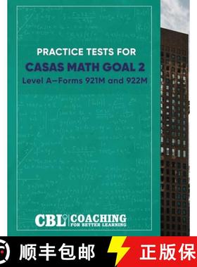 【3-4周达】Practice Tests for Math GOAL 2 Level A―Forms 921M and 922M [9798330541171]