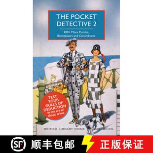 【3-4周达】The Pocket Detective 2 : 100+ More Puzzles, Brainteasers and Conundrums [9780712353151]