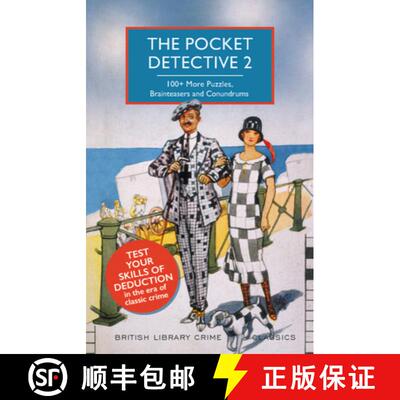 【3-4周达】The Pocket Detective 2 : 100+ More Puzzles, Brainteasers and Conundrums [9780712353151]