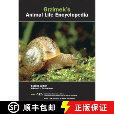 预订 精装 Grzimek's Animal Life Encyclopedia, Volume 2: Protosomes (Edition: 2) [9780787657789]
