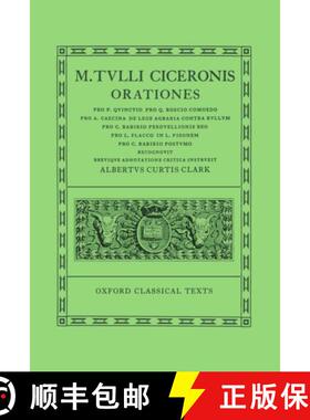【3-4周达】Orationes: Volume IV: Pro Quinctio, Pro Q. Roscio Comoedo, Pro Caecina, de Lege Agraria Co... [9780198146087]