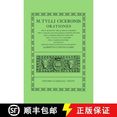 【3-4周达】Orationes: Volume IV: Pro Quinctio, Pro Q. Roscio Comoedo, Pro Caecina, de Lege Agraria Co... [9780198146087]