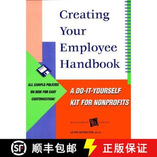 【3-4周达】Creating Your Employee Handbook: A Do-It-Yourself Kit For Nonprofits With Diskette [Wiley... [9780787948443]