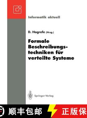 【3-4周达】Formale Beschreibungstechniken Für Verteilte Systeme [9783540555681]