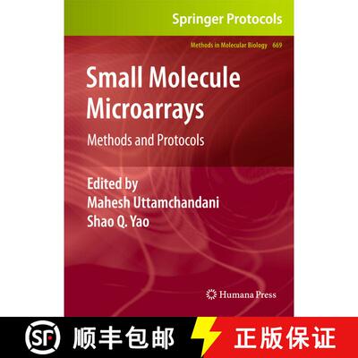 【3-4周达】Small Molecule Microarrays : Methods and Protocols (Softcover reprint of the original 1st ... [9781493958153]