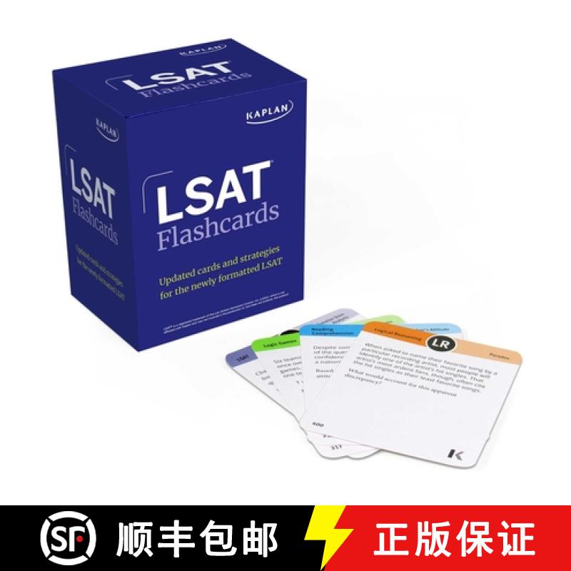 【3-4周达】LSAT Prep Flashcards: Updated Cards and Strategies for the Newly Formatted LSAT [9781506290997]