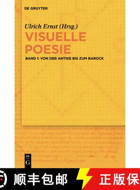 预订 Von Der Antike Bis Zum Barock = Visual Poetry [9783110196467]