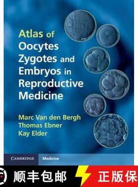 【3-4周达】Atlas of Oocytes, Zygotes and Embryos in Reproductive Medicine Hardback [With CDROM] [9781107004641]
