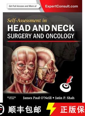 【3-4周达】Self-Assessment in Head and Neck Surgery and Oncology with Access Code [9780323260039]
