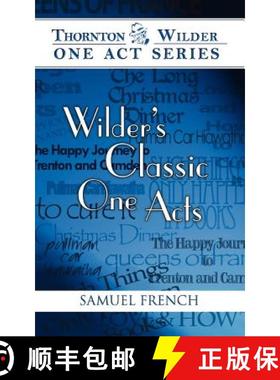 【3-4周达】Wilder's Classic One Acts [9780573601781]