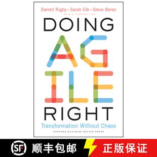 Transformation 正确做法 9781633698703 Chaos Without Right Agile Doing 敏捷 现货