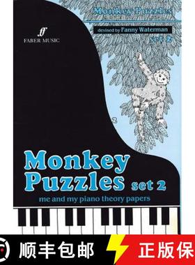 【3-4周达】Monkey Puzzles, Set 2: Me and My Piano Theory Papers [9780571511426]