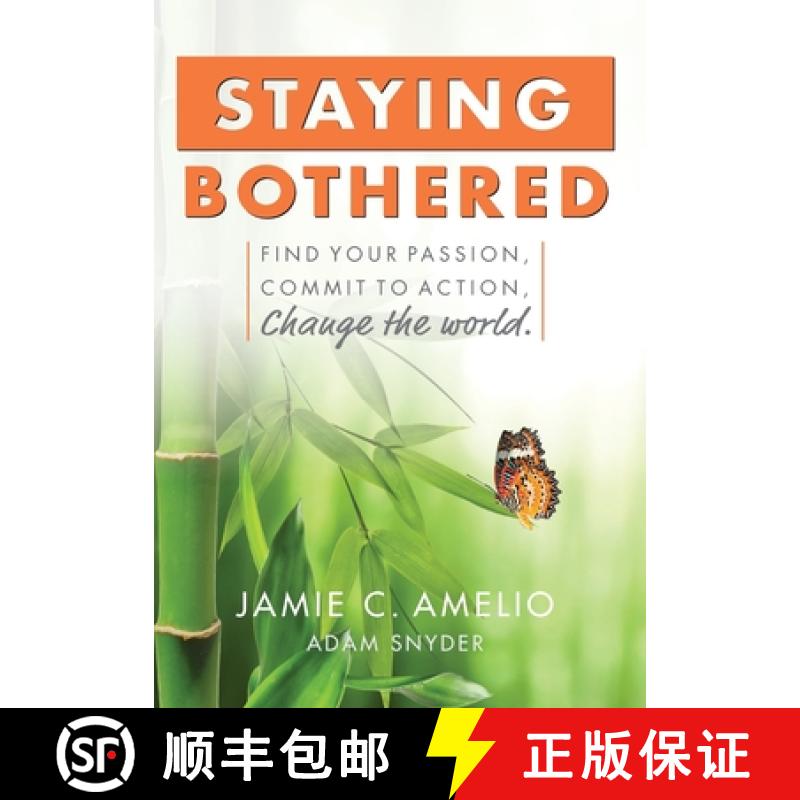 【3-4周达】Staying Bothered: Find Your Passion, Commit to Action, Change the World. [9781948181594]