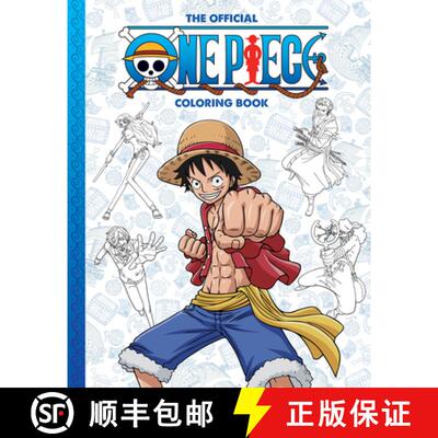 【3-4周达】One Piece: The Official Coloring Book the Perfect Stocking Stuffer! [9781339017471]