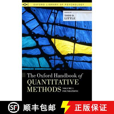 【3-4周达】精装 牛津心理学中的定量方法手册，第1卷 The Oxford Handbook of Quantitative Methods, Volume... [9780199934874]