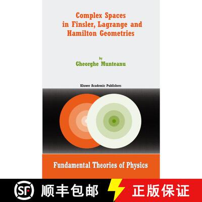【3-4周达】Complex Spaces in Finsler, Lagrange and Hamilton Geometries [9781402022050]
