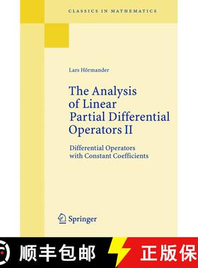 现货 线性偏微分算子的分析 卷二 The Analysis of Linear Partial Differential Operators II : Differentia... [9783540225164]