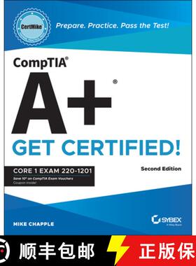 【3-4周达】Comptia A+ Certmike: Prepare. Practice. Pass the Test! Get Certified!: Core 1 Exam 220-1201 [9781394357536]