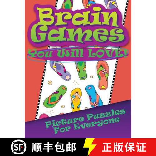 【3-4周达】Brain Games You Will Love Picture Puzzles for Everyone [9781632874061]