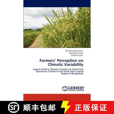 预订 Farmers' Perception on Climatic Variability [9783846589373]