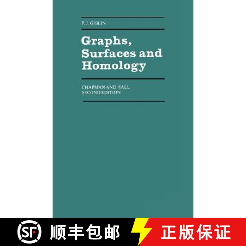 【3-4周达】Graphs, Surfaces and Homology : An Introduction to Algebraic Topology [9780412239007]