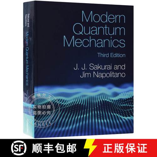 【3-4周达】精装 现代量子力学 第三版 Modern Quantum Mechanics [9781108473224]