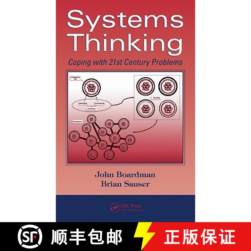 【3-4周达】Systems Thinking: Coping with 21st Century Problems [9781420054910]