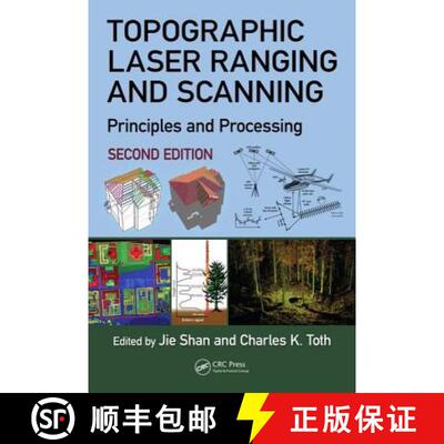 【3-4周达】精装 Topographic Laser Ranging and Scanning: Principles and Processing, Second Edition [9781498772273]