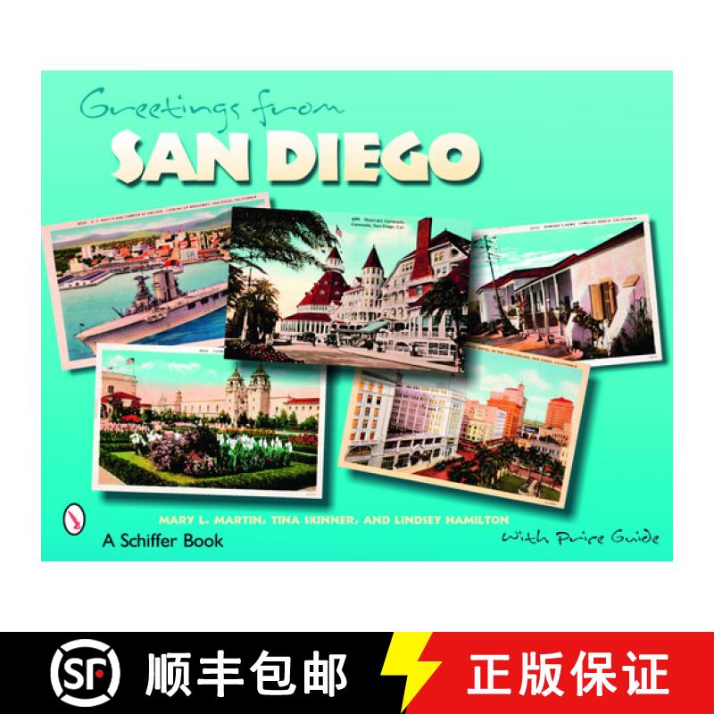 【3-4周达】Greetings from San Diego [9780764325625]