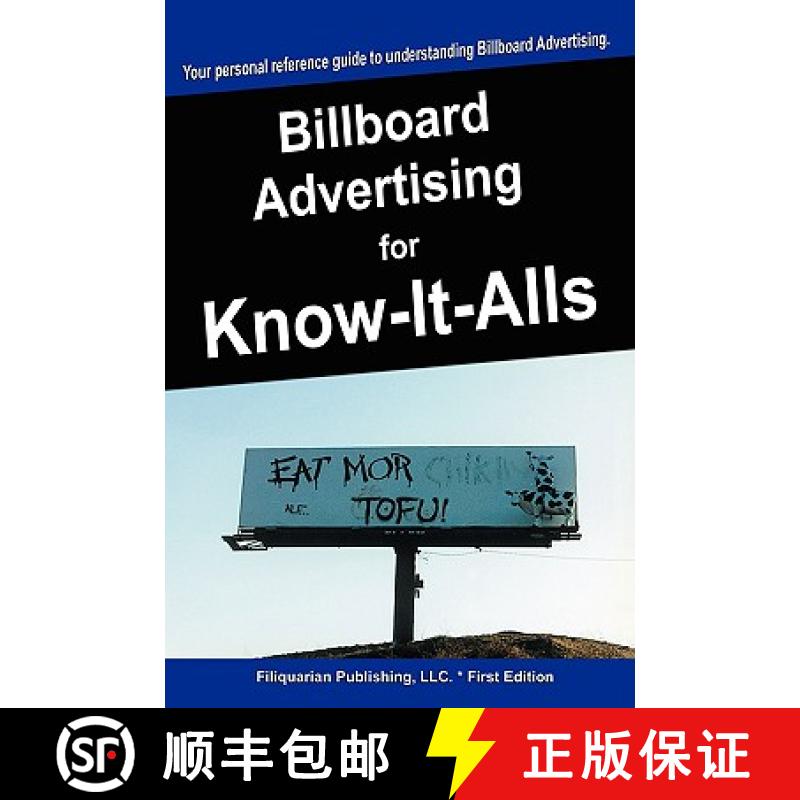 【2-3周达】Billboard Advertising for Know-It-Alls [9781599862217]