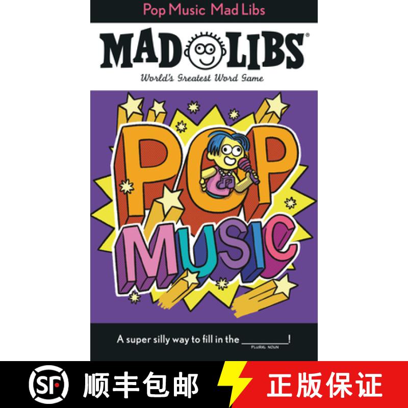 【3-4周达】Pop Music Mad Libs: World's Greatest Word Game [9780593887974]