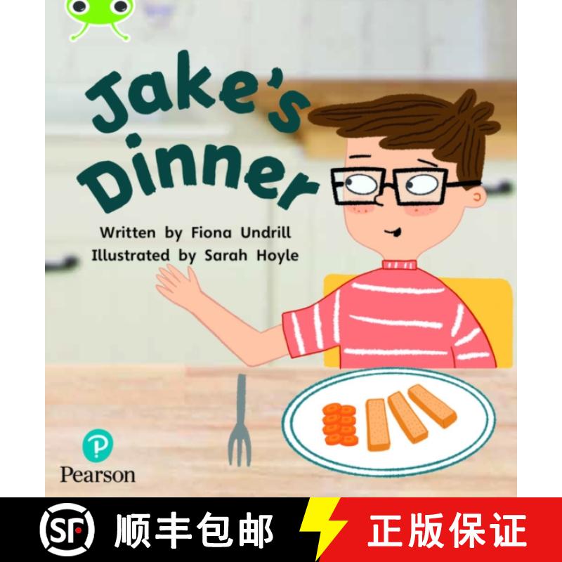 【3-4周达】Bug Club Phonics Non-Fiction Year 1 Phase 5 Unit 14 Jake's Dinner [9781292407876]