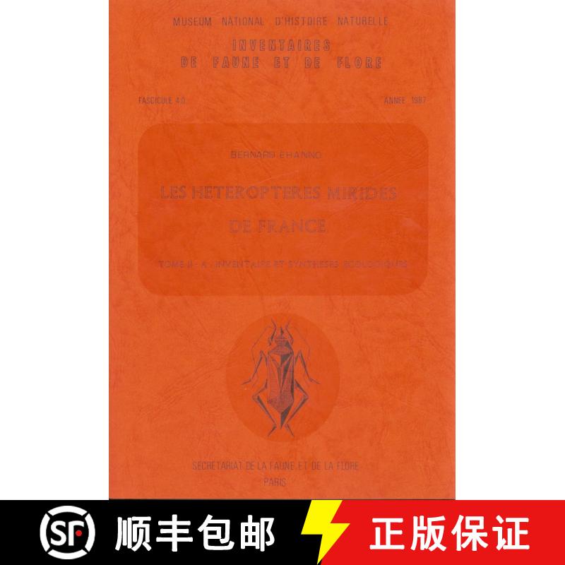 预订 Les Hétéroptères Mirides de France, Tome 2A [9782865150373]