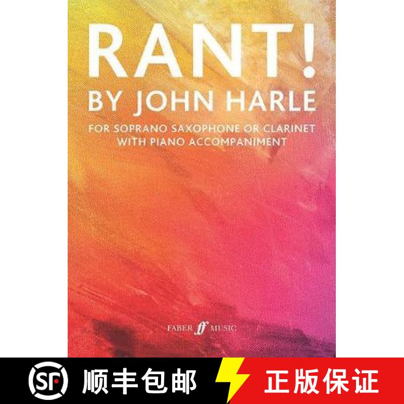 【3-4周达】Rant! [9780571541348]