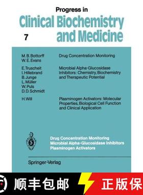 【3-4周达】Drug Concentration Monitoring Microbial Alpha-Glucosidase Inhibitors Plasminogen Activators [9783642734632]