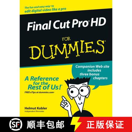 【3-4周达】Final Cut Pro Hd For Dummies [Wiley计算机] [9780764577734]
