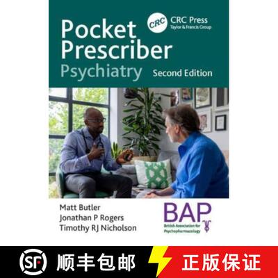 【3-4周达】Pocket Prescriber Psychiatry [9781032397412]